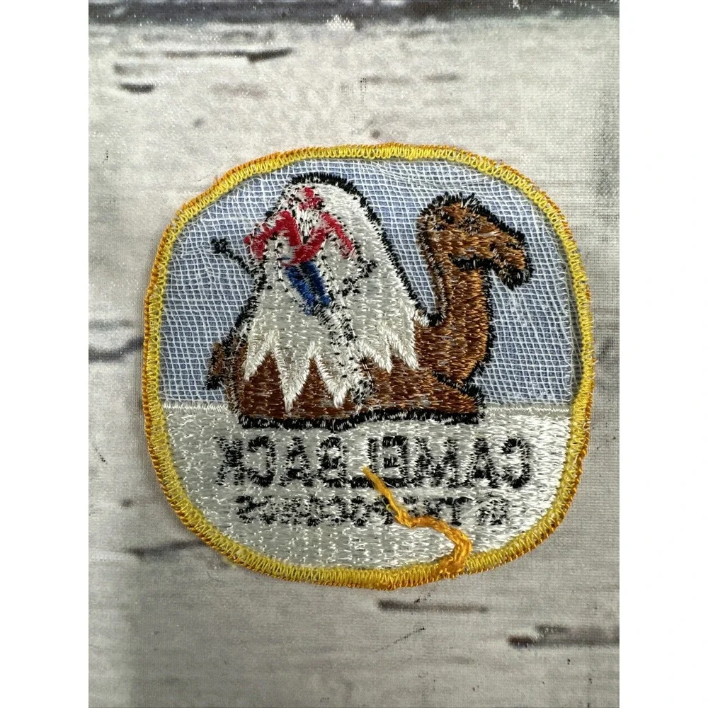 Vintage Ski Patch Camelback In The Poconos Tanglwood Jean Claude Killy Shawnee